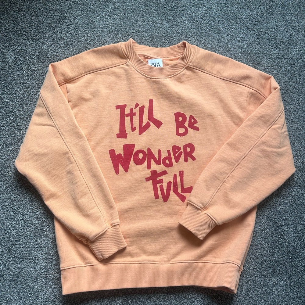 Zara kids sweatshirt women s size